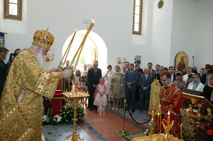 Храм великомученицы Екатерины в Риме. Великое освящение