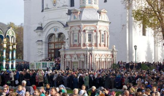 Праздник преподобного Сергия, 8 октября 2010 года
