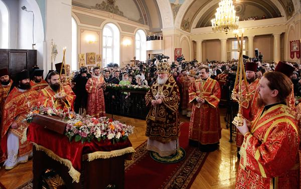 25 января 2010 года. Фото www.patriarchia.ru