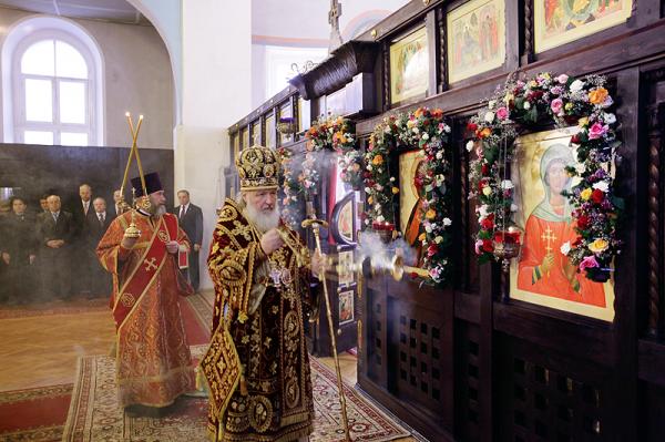 25 января 2010 года. Фото www.patriarchia.ru