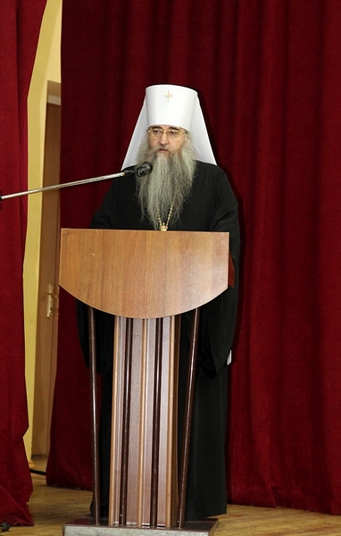 Выступление митрополита Саратовского Лонгина