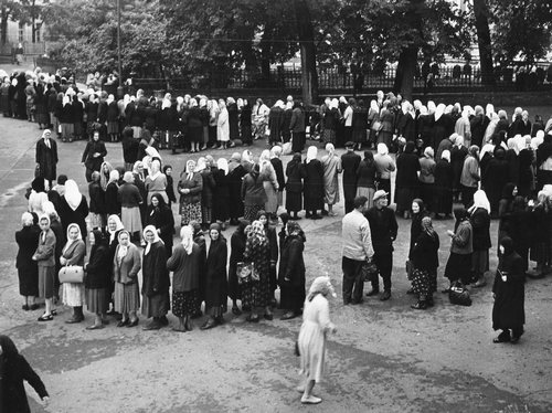 К Преподобному. Троице-Сергиева Лавра. 8 октября 1962 года