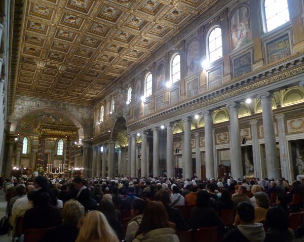 «Тайная вечеря» в Santa Maria Maggiore 