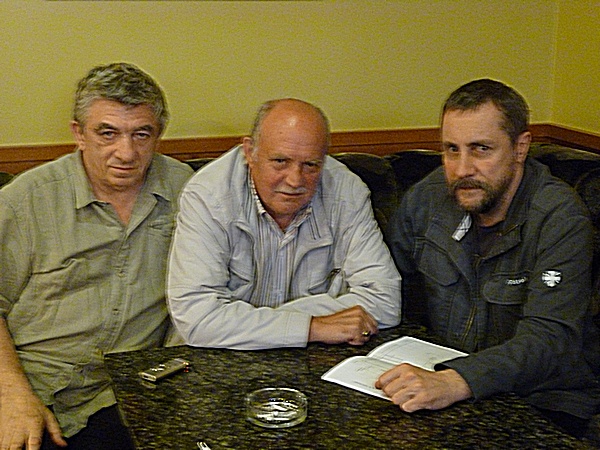 Андрей Мановцев, Юрий Григорьев, Кирилл Протопопов. Июнь 2012 года