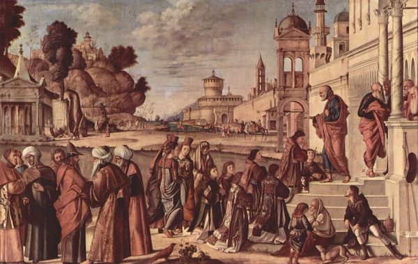 Рукоположение святого Стефана. Витторе Карпаччо, около 1514 г. (Берлинская картинная галерея)