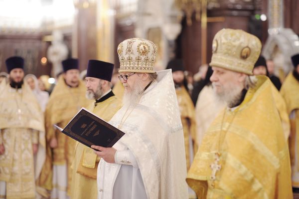 Хиротония. 1 января 2012 года. Храм Христа Спасителя. Фото www.patriarchia.ru 